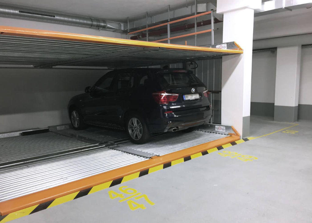 Doppelparker-Tiefgaragenstellplatz